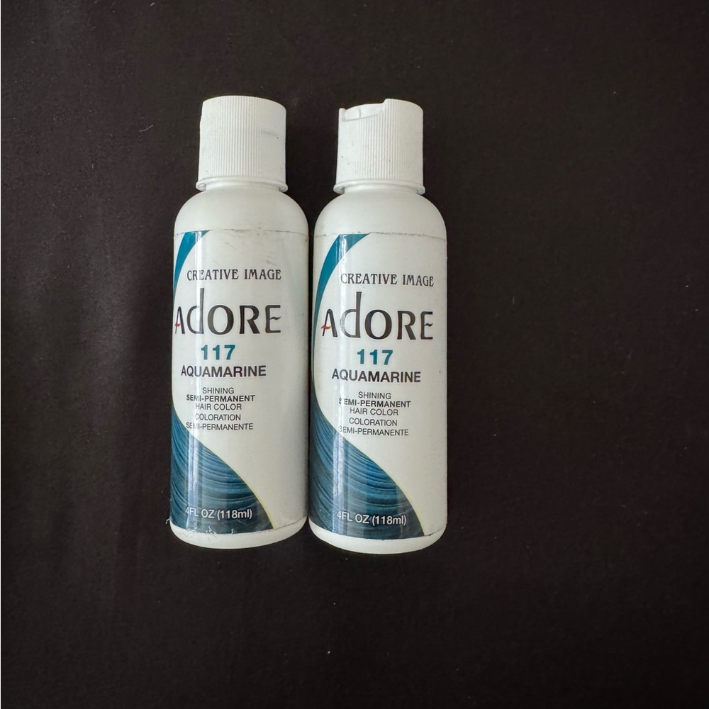 Adore Aquamarine 117 Semi-Permanent Hair Color - Aquamarine Blue